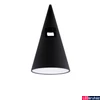 Kép 2/3 - Nova Luce CONO sínre szerelhető lámpa, decorative mágneses sínrendszerhez, fekete, 3000K melegfehér, beépített LED, 1x5W, 300 lm, 9090285