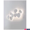 Kép 2/2 - Nova Luce CRONUS fali lámpa, indirekt fénnyel, fehér, 3000K melegfehér, beépített LED, 1x10W, 1121 lm, 9084081