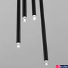 Kép 2/3 - Nova Luce DANDIA függeszték, fekete, 3000K melegfehér, beépített LED, 1x27W, 1312 lm, 9540203