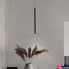 Kép 2/3 - Nova Luce DANDIA függeszték, fekete, 3000K melegfehér, beépített LED, 1x6W, 367 lm, 9540200