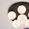 Kép 2/3 - Nova Luce EDEM mennyezeti lámpa, fekete, G9 foglalattal, max. 6x5W, 9080129