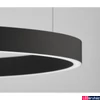 Kép 2/3 - Nova Luce ELOWEN függeszték, fekete, 3000K melegfehér, beépített LED, 1x77W, 3323 lm, 9345664
