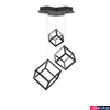 Kép 2/4 - Nova Luce GABBIA több ágú függeszték, fekete, 3000K melegfehér, beépített LED, 1x110W, 8250 lm, 9818231