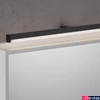Kép 2/3 - Nova Luce GLIM fürdőszobai fali lámpa, fekete, 3000K melegfehér, beépített LED, 1x18W, 1922 lm, 787015