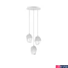 Kép 2/6 - Nova Luce ICE több ágú függeszték, fehér, G9 foglalattal, max. 3x5W, 9160233