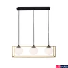 Kép 2/6 - Nova Luce JULIET 1 ágú függeszték, matt arany, E14 foglalattal, max. 3x28W, 9206402