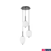 Kép 2/9 - Nova Luce LATO függeszték, fehér, E14 foglalattal, max. 3x5W, 9624078