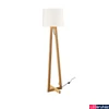 Kép 2/4 - Nova Luce ALMA állólámpa, fehér, E27 foglalattal, max. 1x42W, 40202