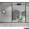 Kép 2/8 - Nova Luce MONDRIAN fürdőszobai fali lámpa, fekete, 3000K melegfehér, beépített LED, 1x12W, 913 lm, 9053122