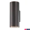 Kép 2/3 - Nova Luce NODUS kültéri fali lámpa, barna, GU10 foglalattal, max. 2x35W, 773224