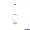 Kép 2/5 - Nova Luce OBITAR 1 ágú függeszték, arany, G9 foglalattal, max. 1x5W, 9988170