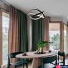 Kép 2/3 - Nova Luce ODREY függeszték, fekete, 2700K melegfehér, beépített LED, 1x40W, 2033 lm, 9756717