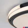 Kép 2/3 - Nova Luce ODREY mennyezeti lámpa, fekete, 3000K melegfehér, beépített LED, 1x30W, 2812 lm, 9081206