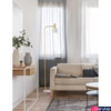 Kép 2/6 - Nova Luce PAZ állólámpa, arany, fehér, E27 foglalattal, max. 1x12W, 9426653