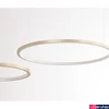 Kép 2/3 - Nova Luce PURPLE függeszték, arany, 3000K melegfehér, beépített LED, 1x80W, 8718 lm, 9210314
