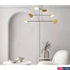 Kép 2/6 - Nova Luce SCOPE függeszték, arany, 3000K melegfehér, beépített LED, 1x47W, 4306 lm, 9695255