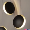 Kép 2/4 - Nova Luce SHELL függeszték, fekete, 3000K melegfehér, beépített LED, 1x18W, 357 lm, 9695249