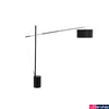 Kép 2/5 - Nova Luce TRACCIA állólámpa, fekete, E27 foglalattal, max. 1x28W, 41455401