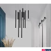 Kép 2/5 - Nova Luce TRIMLE függeszték, fekete, 3000K melegfehér, beépített LED, 1x26W, 1860 lm, 9287945