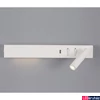Kép 2/3 - Nova Luce VIDA fali lámpa, olvasókarral, kapcsolóval, fehér, 3000K melegfehér, beépített LED, 1x5W, 350 lm, 9533523