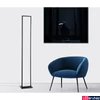 Kép 2/4 - Nova Luce WENNA állólámpa, fekete, 3000K melegfehér, beépített LED, 1x36W, 2150 lm, 9500812