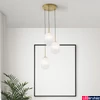 Kép 3/4 - Nova Luce CHRYSI függeszték, arany, E14 foglalattal, max. 3x5W, 9092820