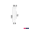 Kép 3/3 - Nova Luce DANDIA függeszték, fekete, 3000K melegfehér, beépített LED, 1x27W, 1312 lm, 9540203