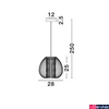 Kép 3/5 - Nova Luce DESIRE 1 ágú függeszték, fekete, E27 foglalattal, max. 1x28W, 9586151