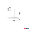 Kép 3/3 - Nova Luce ELOWEN függeszték, arany, 3000K melegfehér, beépített LED, 1x77W, 3323 lm, 9345665