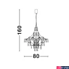 Kép 3/7 - Nova Luce GORO több ágú függeszték, arany, 3000K melegfehér, beépített LED, 1x20W, 2000 lm, 9116820