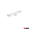 Kép 3/4 - Nova Luce WALL WASHER kültéri falmosó világítás, króm, 3000K melegfehér, beépített LED, 1x15W, 1200 lm, 9011102