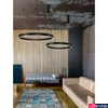 Kép 3/4 - Nova Luce MOTIF függeszték, fekete, 2700K-6000K áltoztatható fehér, beépített LED, 60W, 3800 lm, 9530214