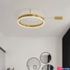 Kép 3/4 - Nova Luce MOTIF mennyezeti lámpa, arany, 3000K melegfehér, beépített LED, 1x45W, 3700 lm, 9063600