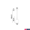 Kép 3/3 - Nova Luce MURANO függeszték, kék, E14 foglalattal, max. 1x5W, 9009233