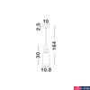 Kép 3/3 - Nova Luce MURANO függeszték, zöld, E14 foglalattal, max. 1x5W, 9009235