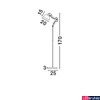 Kép 3/5 - Nova Luce MUTANTI állólámpa, fehér, E27 foglalattal, max. 1x42W, 6713401