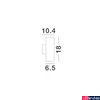 Kép 2/4 - Nova Luce NODUS kültéri fali lámpa, szürke, GU10 foglalattal, max. 2x35W, 773223