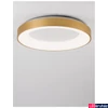 Kép 3/8 - Nova Luce RANDO THIN mennyezeti lámpa, matt arany, 3000K melegfehér, beépített LED, 50W, 2864 lm, 9353854