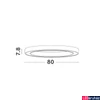 Kép 3/3 - Nova Luce STING mennyezeti lámpa, fehér, 3000K melegfehér, beépített LED, 1x50W, 2968 lm, 9558630