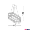 Kép 4/4 - Nova Luce CROWN függeszték, arany, G9 foglalattal, max. 10x5W, 9695217