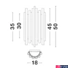Kép 4/4 - Nova Luce FELIX fali lámpa, arany, 3000K melegfehér, beépített LED, 1x24W, 9287917