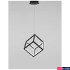 Kép 4/7 - Nova Luce GABBIA 1 ágú függeszték, fekete, 3000K melegfehér, beépített LED, 1x45W, 3375 lm, 9818251