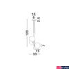 Kép 4/4 - Nova Luce GIT függeszték, fekete, G9 foglalattal, max. 3x5W, 9009294