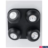 Kép 3/6 - Nova Luce GON spotlámpa, mennyezetre szerelhető, fekete, 3000K melegfehér, beépített LED, 1x20W, 1600 lm, 9105103