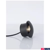Kép 2/2 - Nova Luce JOYA kültéri süllyeszthető lámpa, fekete, 3000K melegfehér, max. 3W, 48 lm, 9944141