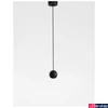 Kép 3/6 - Nova Luce NOCCI 1 ágú függeszték, fekete, 3000K melegfehér, beépített LED, 1x4W, 220 lm, 9103212