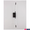 Kép 4/9 - Nova Luce RACCIO fali lámpa, fekete, 3000K melegfehér, beépített LED, 1x9W, 560 lm, 9180723