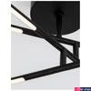 Kép 4/7 - Nova Luce RACCIO mennyezeti lámpa, fekete, 3000K melegfehér, beépített LED, 1x30W, 2100 lm, 9180761