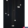 Kép 4/5 - Nova Luce TRIMLE függeszték, fekete, 3000K melegfehér, beépített LED, 1x26W, 1860 lm, 9287945