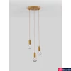Kép 4/9 - Nova Luce VEDA függeszték, arany, G9 foglalattal, max. 3x6W, 9536413